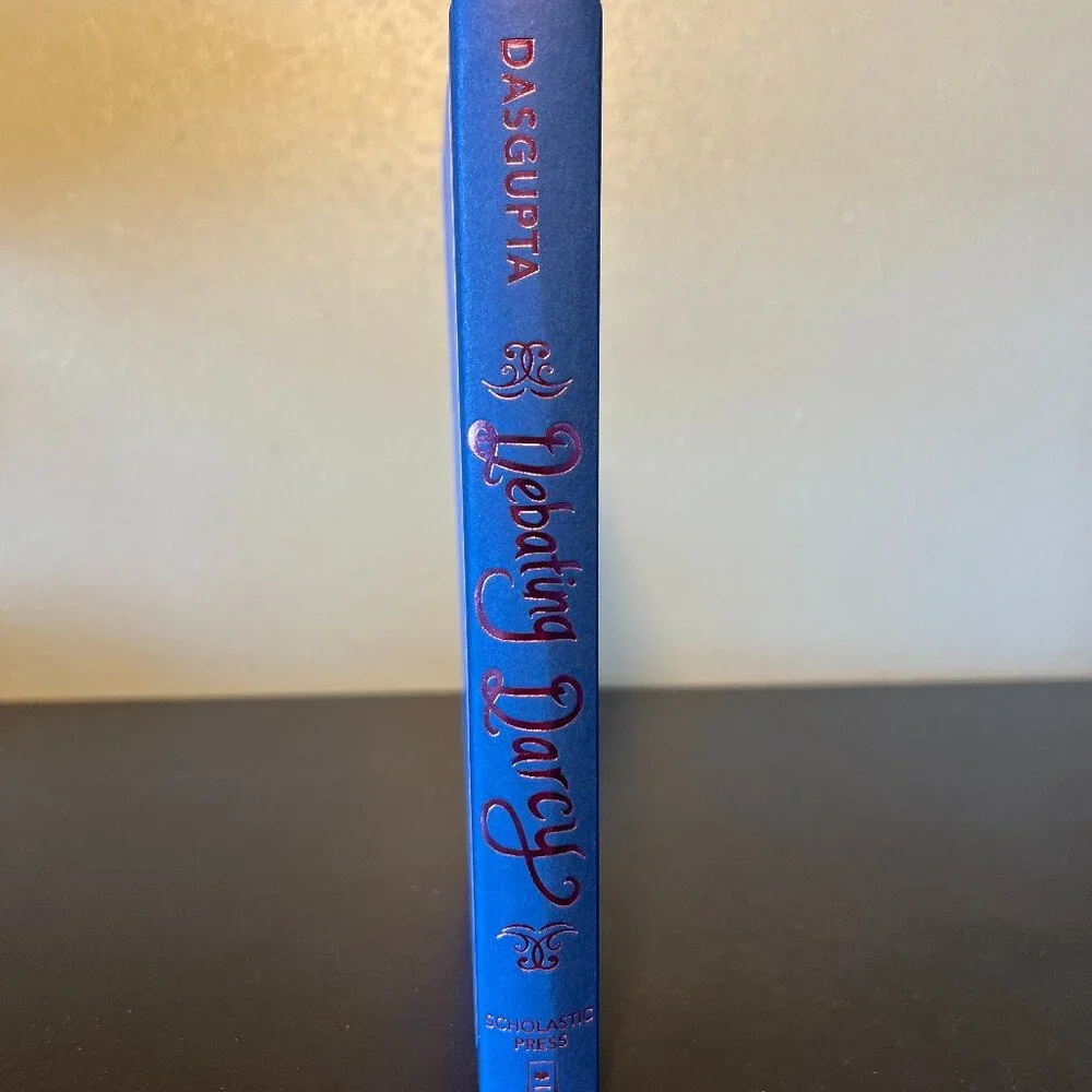 Debating Darcy Sayantani DasGupta Scholastic Press YA Fiction Novel Book NWT Rom